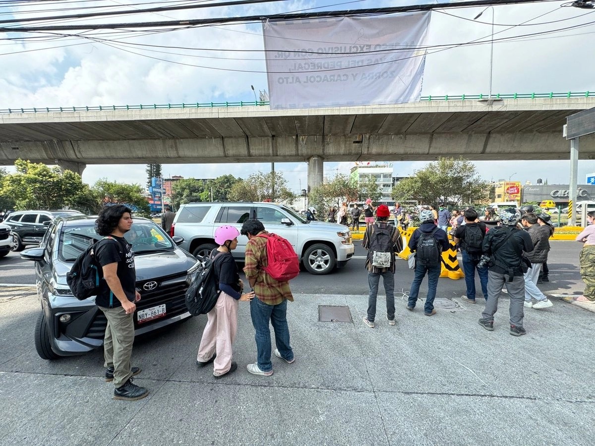 CNDH exige libre tránsito para normalistas de Ayotzinapa y pide evitar criminalización en caseta de Tlalpan