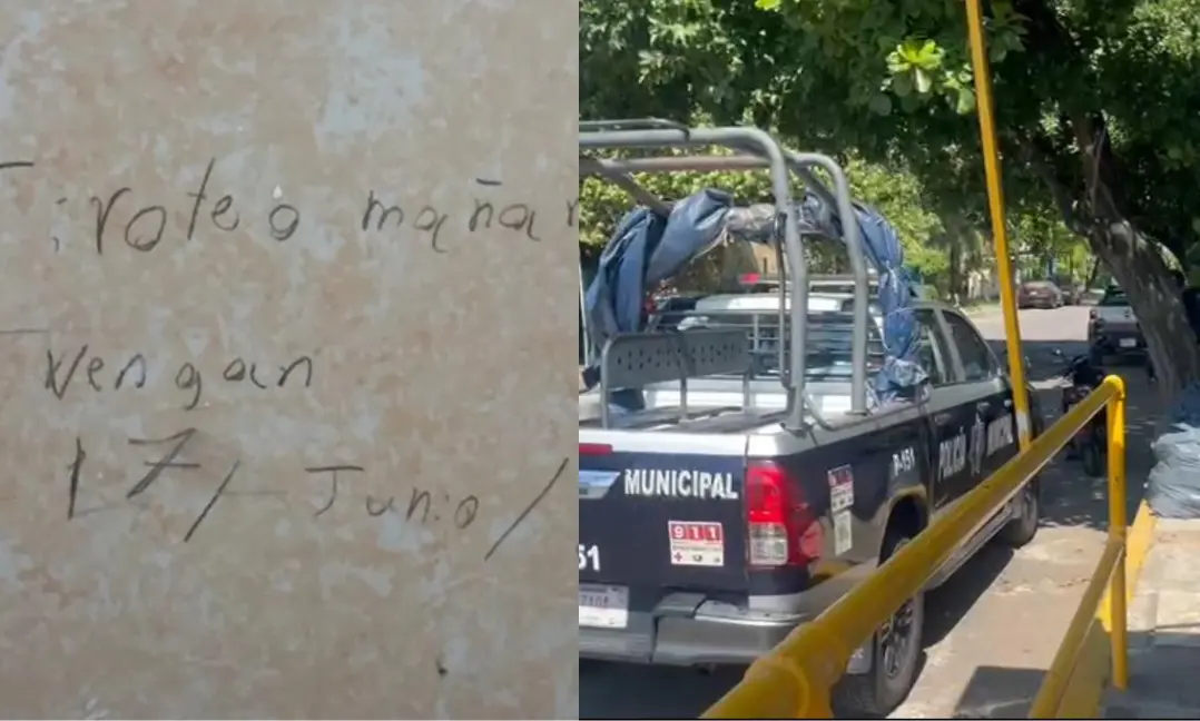 Amenaza de tiroteo en primaria de Veracruz moviliza a policías