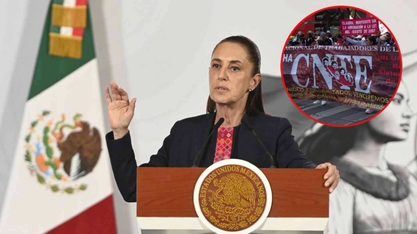 Sheinbaum confía en llegar a acuerdo con la CNTE
