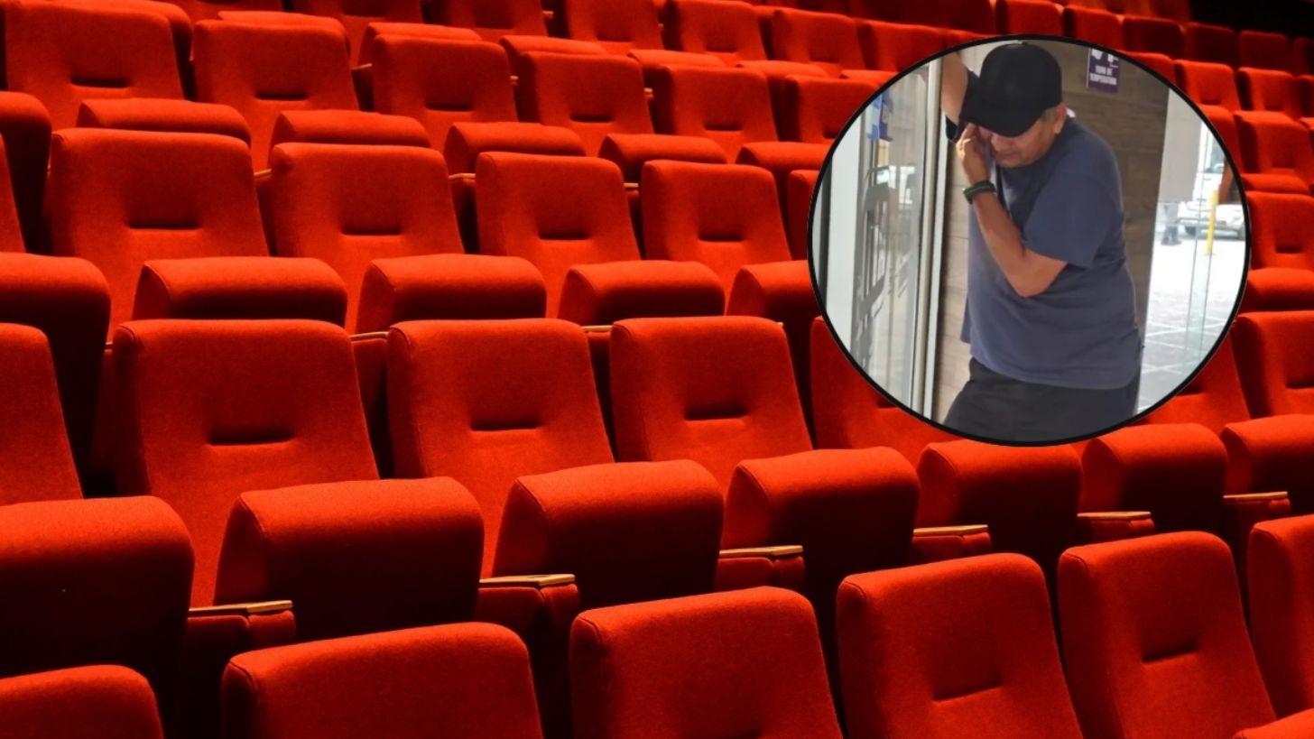 Hombre queda encerrado 12 horas en el cine por quedarse dormido, rescatistas lo liberaron en la madrugada