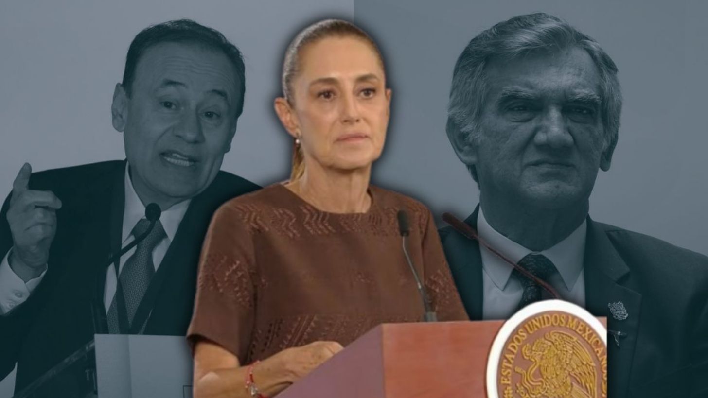 “Ellos tienen que aclarar”: Sheinbaum reacciona a los señalamientos contra gobernadores Villarreal y Durazo
