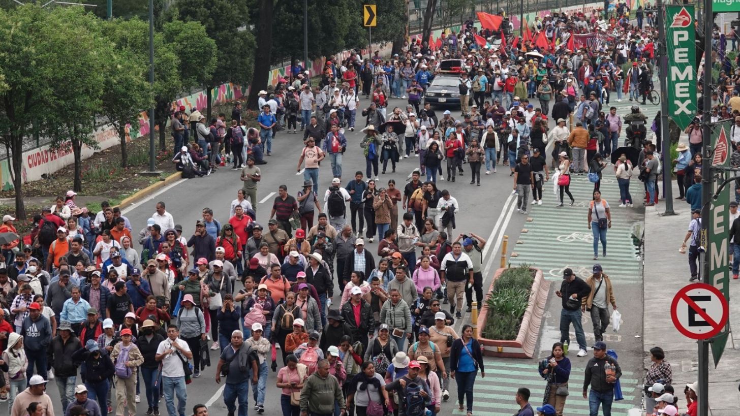 Sección 22 de la CNTE mantiene huelga indefinida en al menos 4 estados