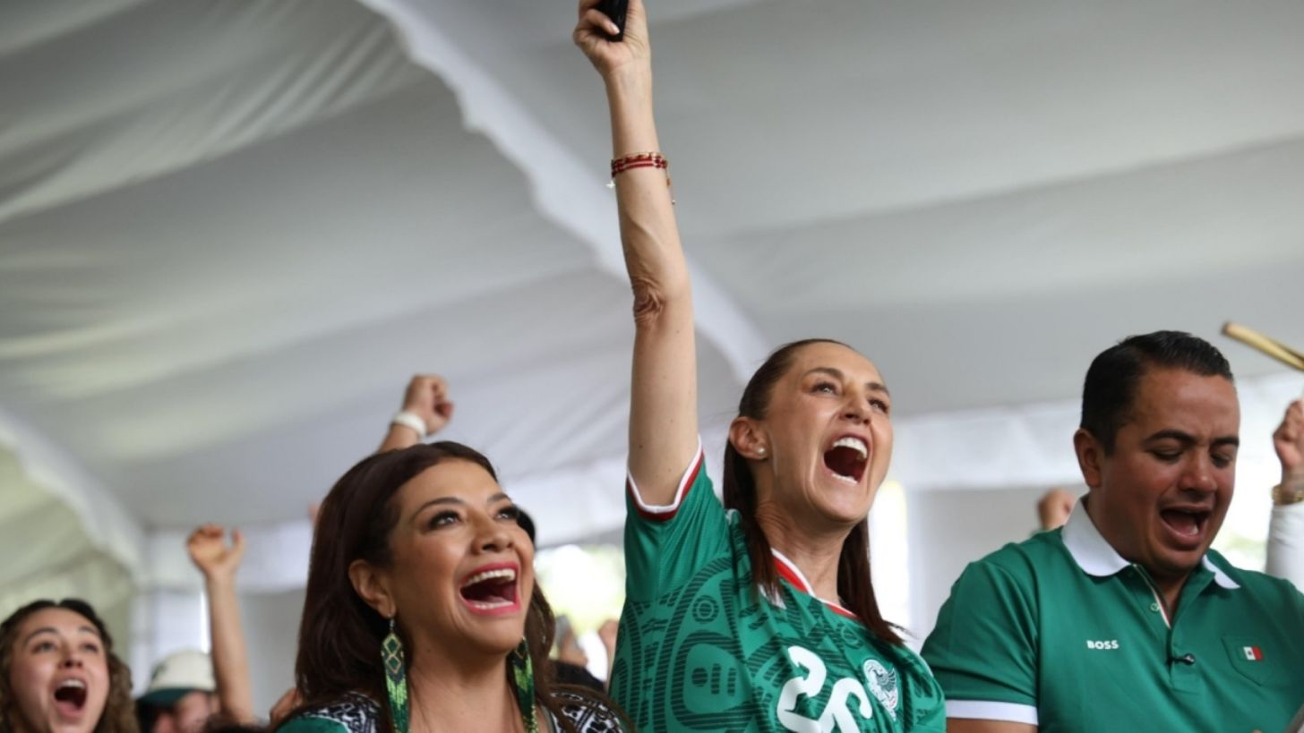 Claudia Sheinbaum verá partido de Selección Mexicana en Palacio Nacional