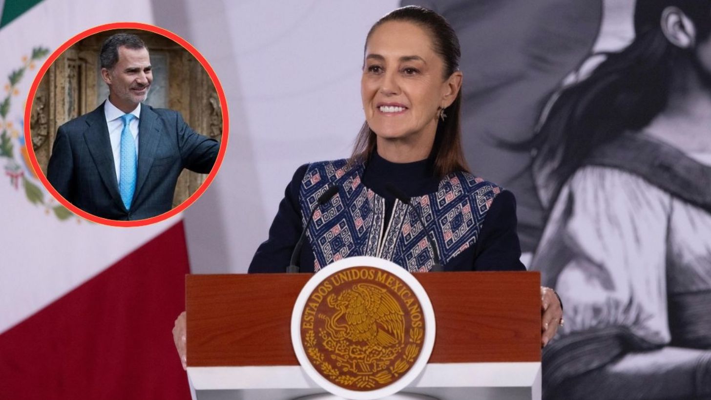 Sheinbaum confirma reunión con el Rey Felipe VI de España