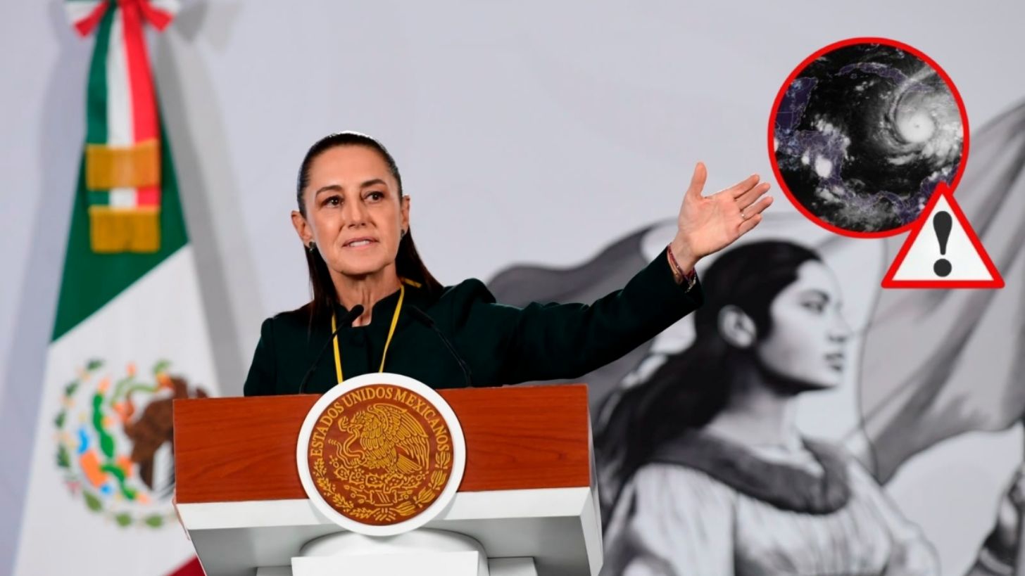 México prevé mayor intensidad en HURACANES a finales de 2026 por el fenómeno de El Niño: Sheinbaum