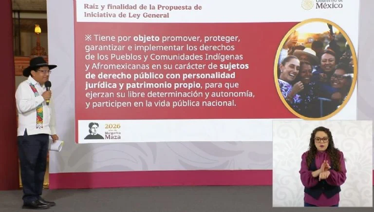 Presentan Ley General de Derechos de los Pueblos Indígenas y Afromexicanos