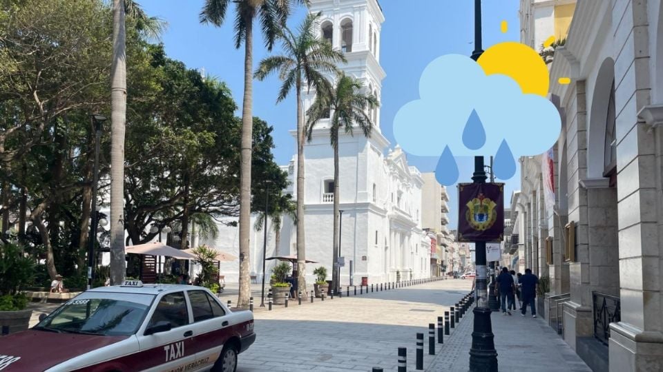 Lluvias y bochorno: así será el clima en Veracruz este 5 de junio