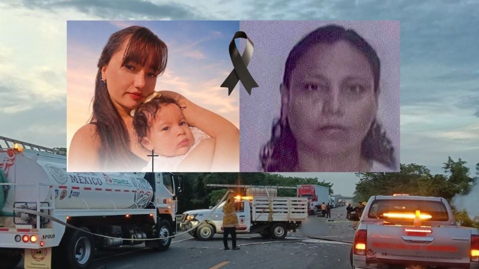 Identifican a madre, hija y cuidadora, víctimas de accidente en carretera de Las Choapas
