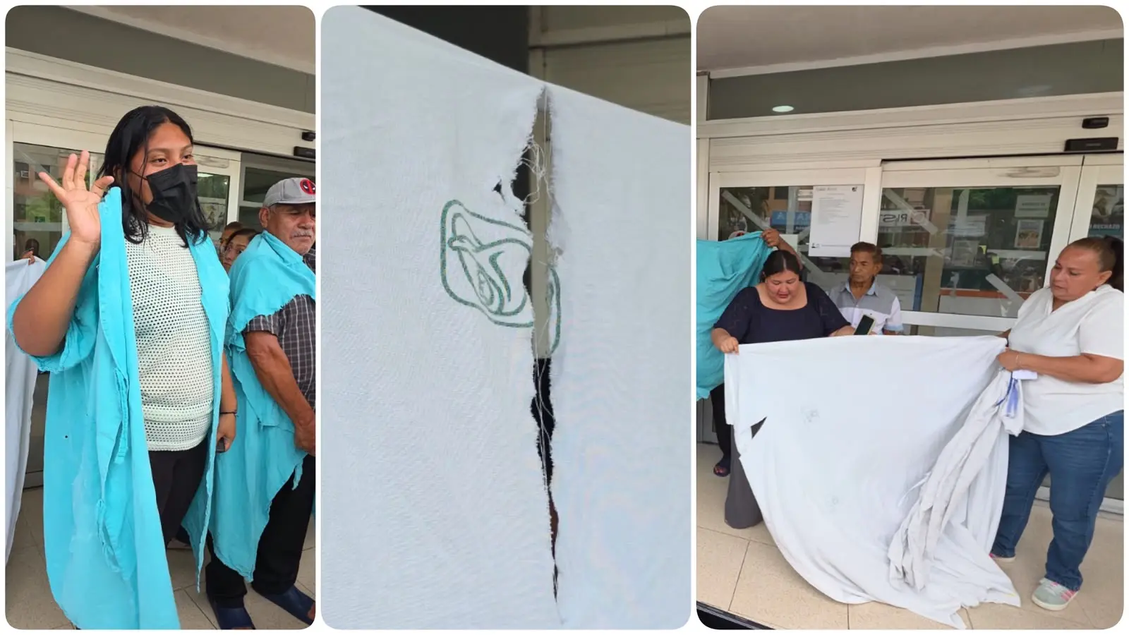 Niños con cáncer usan batas rotas en Torre Pediátrica de Veracruz