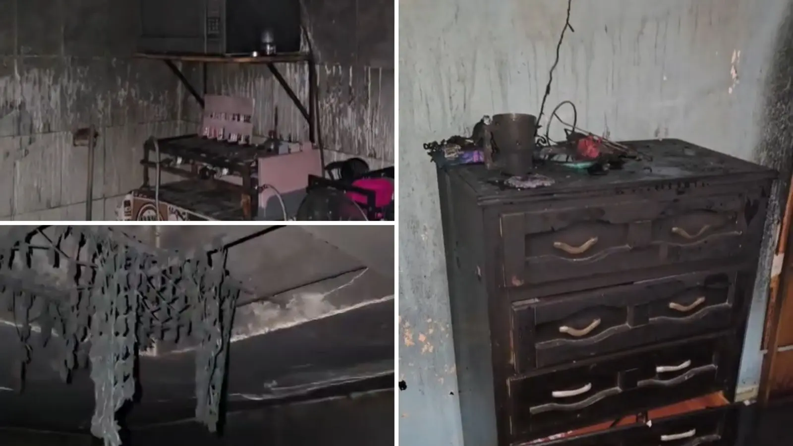 Denuncia que su pareja incendió su cuarto y la amenazó en Veracruz