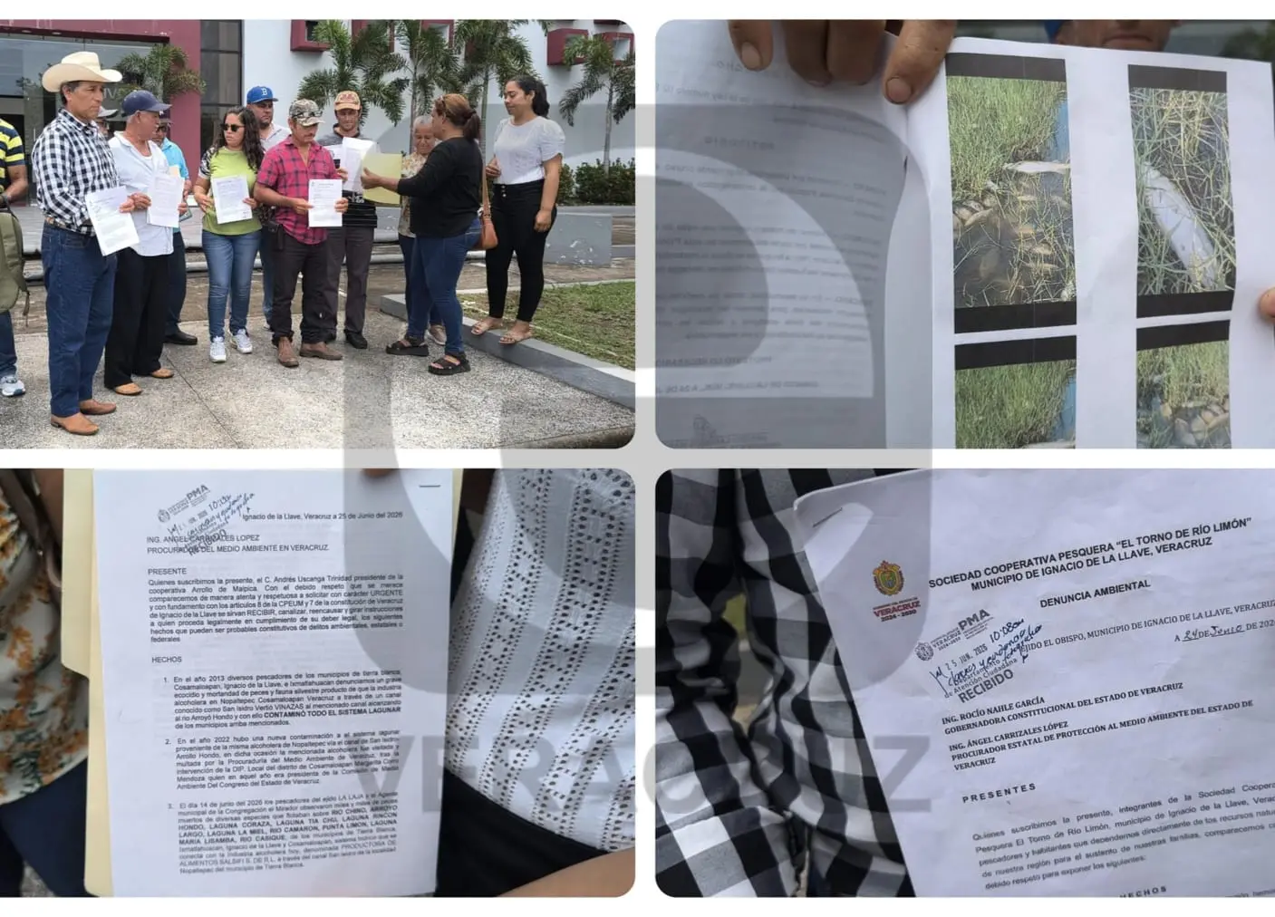 Pescadores denuncian a alcoholera de Nopaltepec por contaminación