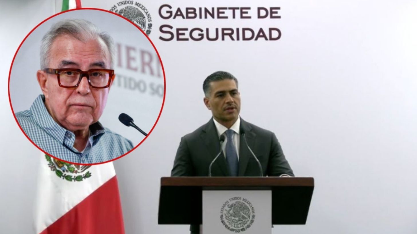 Gabinete de Seguridad niega operativo para resguardar a Rubén Rocha; califica versiones como “absolutamente falsas”