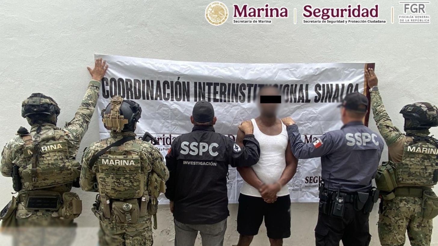 Detienen en Mazatlán a Janero Van “N”, estadounidense buscado por narcotráfico; está vinculado a los Chapitos