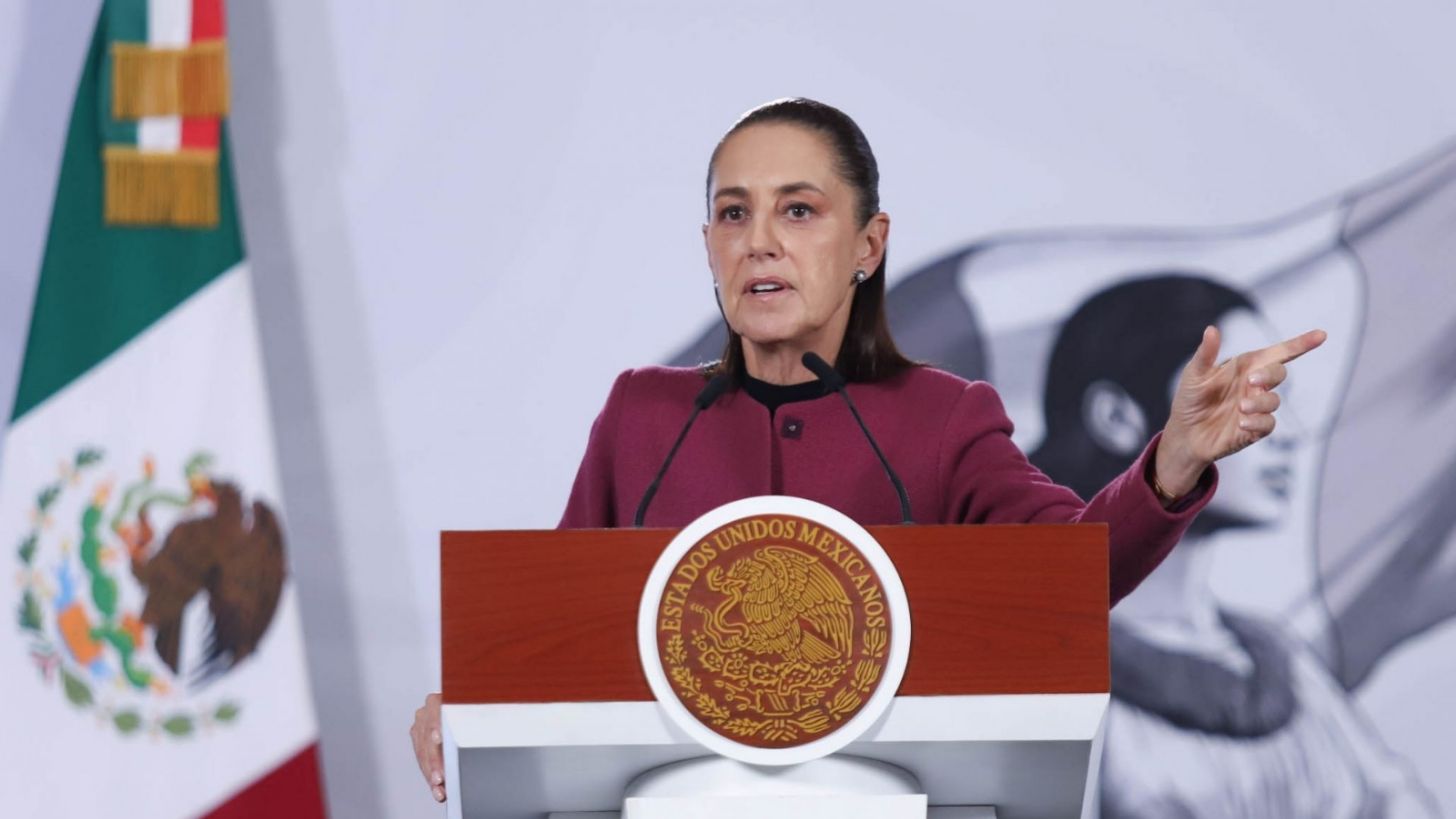 Sheinbaum afirma que su gobierno no solapa ni protege a gobernantes vinculados al crimen organizado