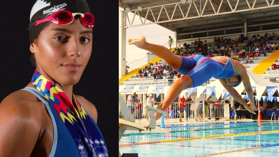 Susana, la nadadora veracruzana que competirá en los Juegos Centroamericanos y del Caribe 2026