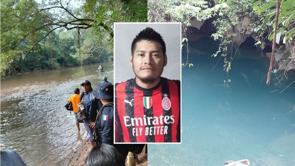 Erasto cumple 6 días desaparecido en cenote entre Veracruz y Oaxaca; emiten ficha de búsqueda