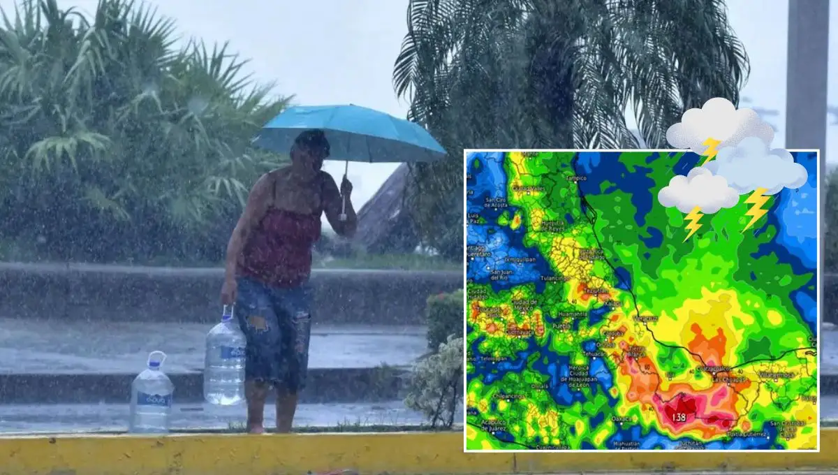 Lluvias en Veracruz: en estos 24 municipios impactarán más fuerte desde hoy 13 de agosto por onda tropical