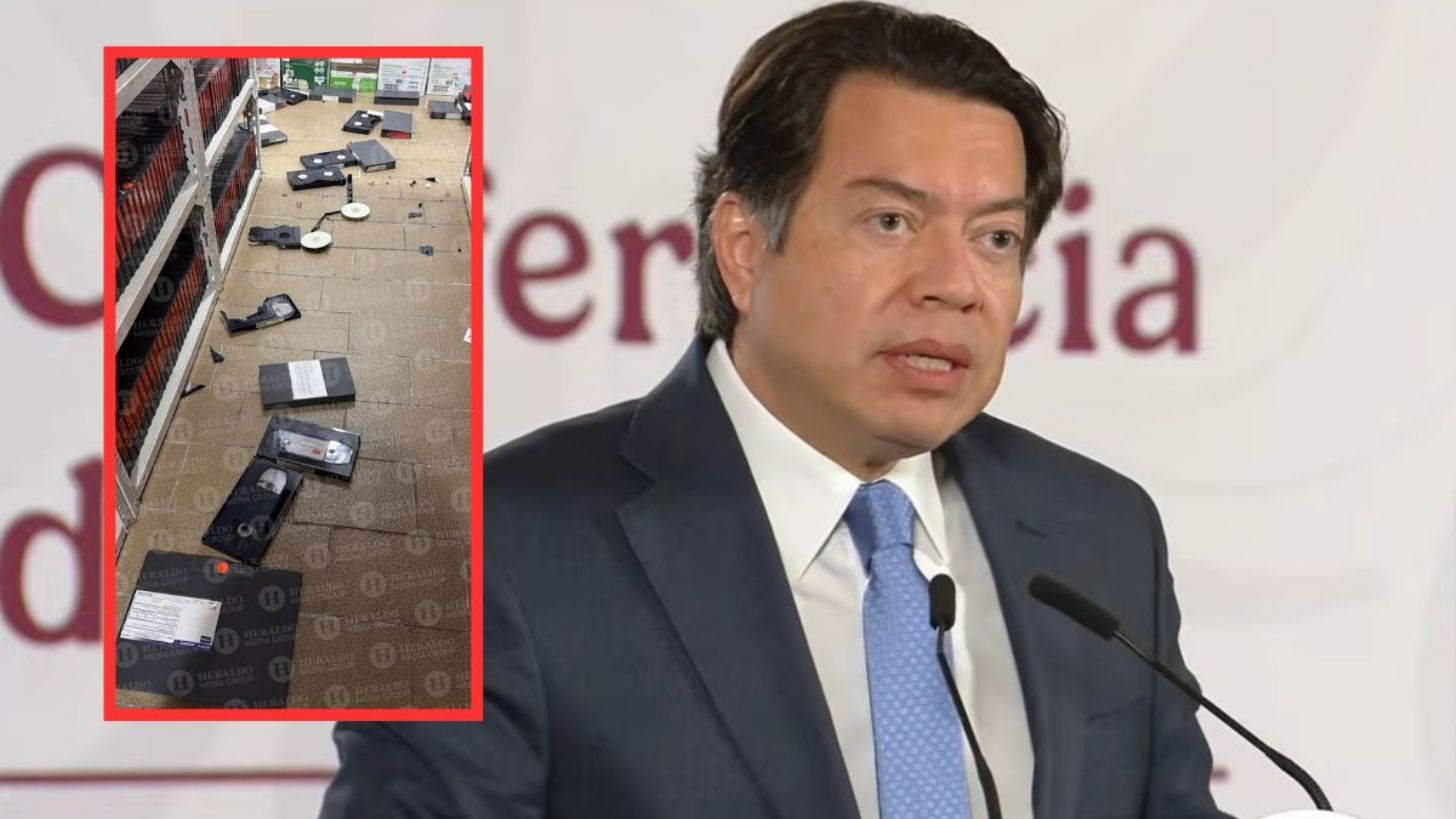 Sí hay daños al archivo histórico de Canal Once, “hay material roto”, dice Mario Delgado, titular de la SEP