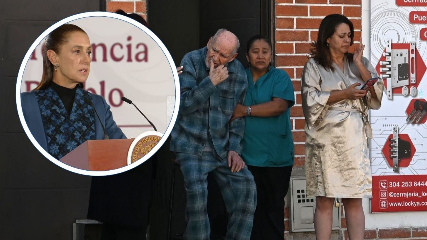 “Todo el apoyo que requieran”: Sheinbaum envía solidaridad a Colombia tras el terremoto de esta mañana
