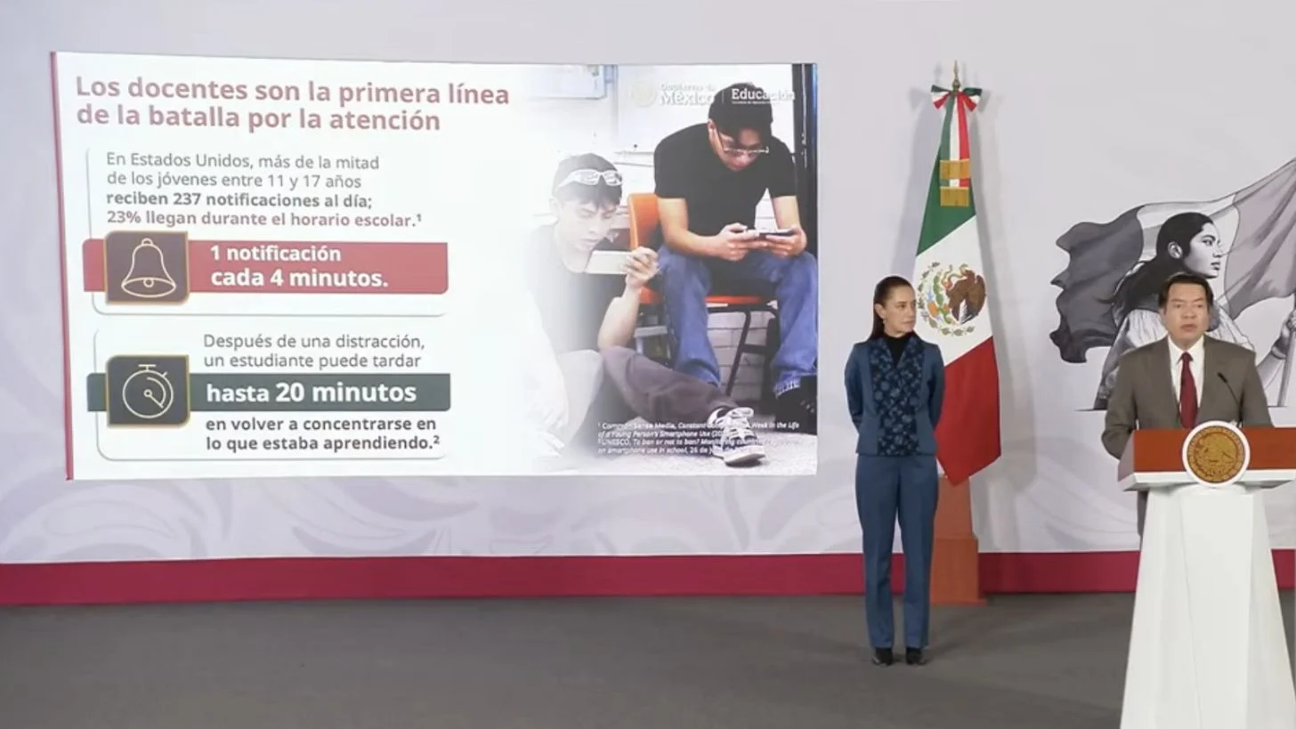 Abordan impacto de la tecnología en las aulas; así lo explican en la Mañanera