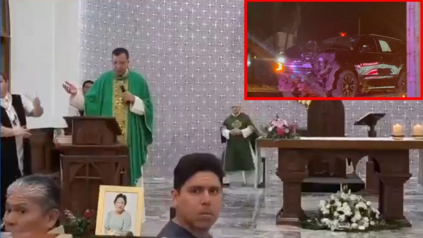 Balacera en Los Mochis interrumpe misa de cuerpo presente en Parroquia de Nuestra Señora de Fátima; hay 8 detenidos y todo queda grabado en video
