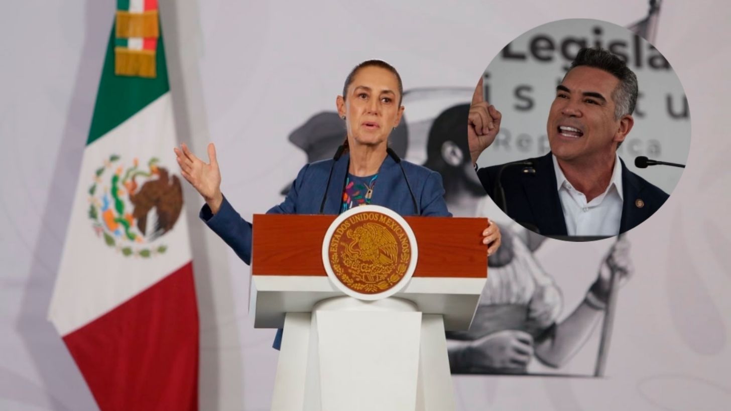 Claudia Sheinbaum cuestiona a Alejandro Moreno por solicitud para retirar visas a políticos de Morena