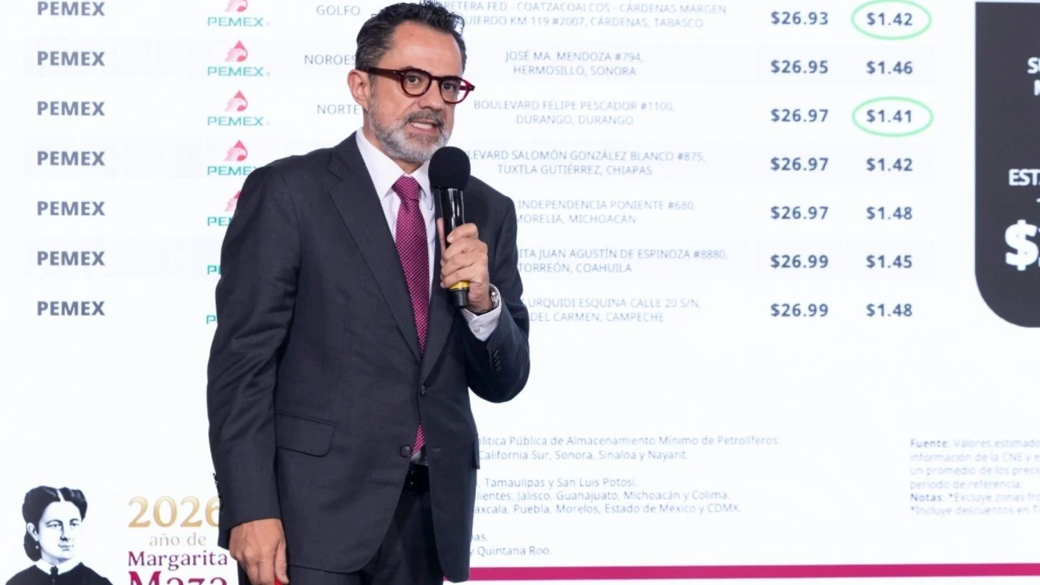 Renovarán pacto con gasolineros para estabilizar el precio de la gasolina en México: Profeco