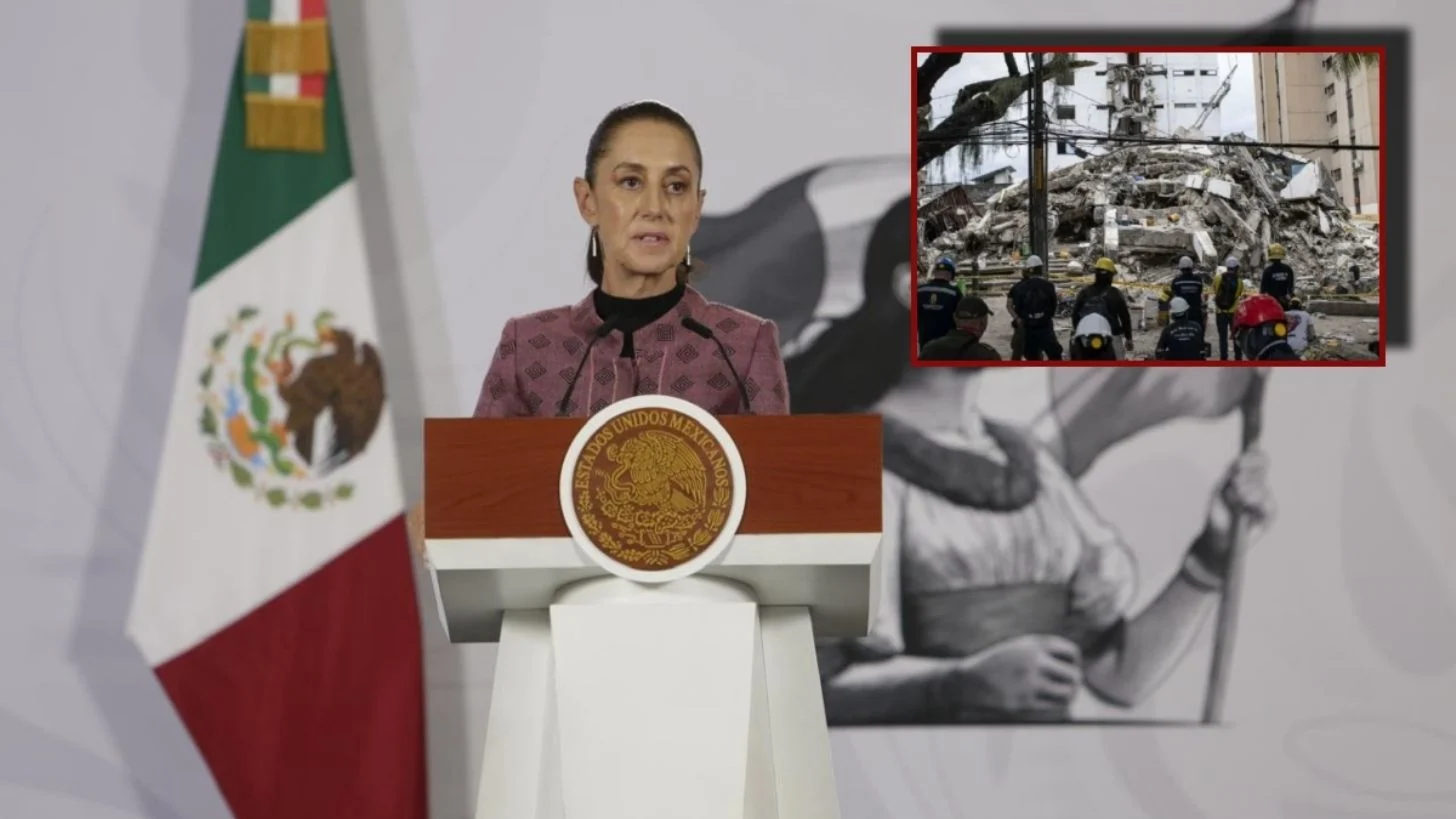 Sheinbaum confirma la muerte de 2 mexicanos en terremoto de 7.4 en Colombia