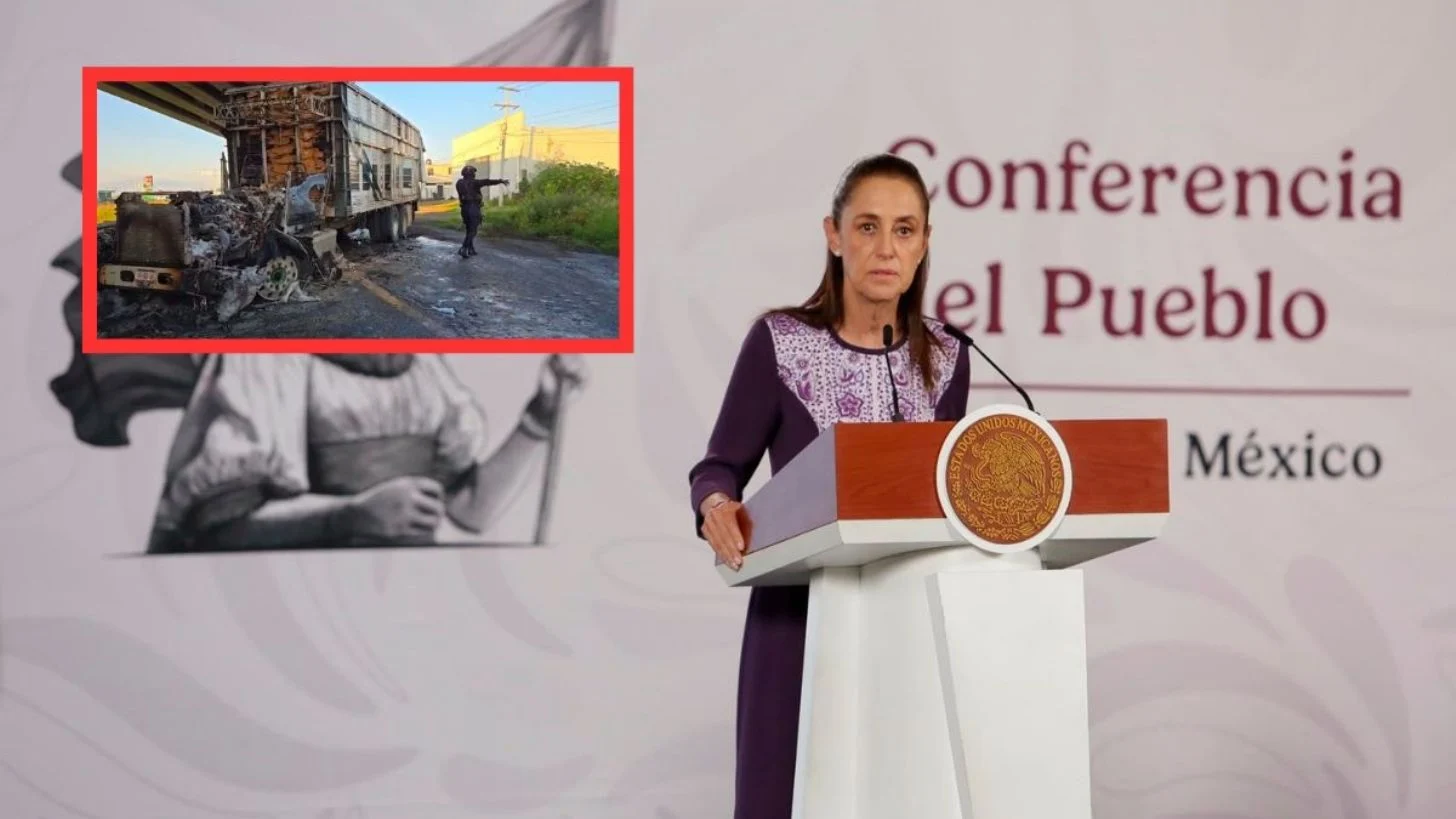 ¿Por qué hubo bloqueos en algunos puntos de Michoacán? Sheinbaum lo explica en la Mañanera