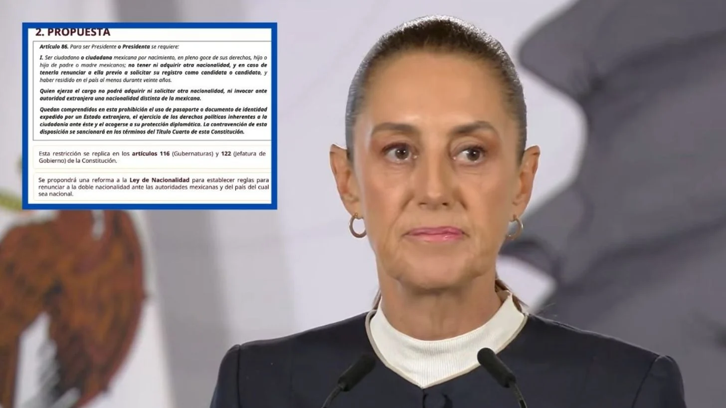 Presentan iniciativa para que candidatos que quieran ser presidentes o gobernadores RENUNCIEN a la doble nacionalidad
