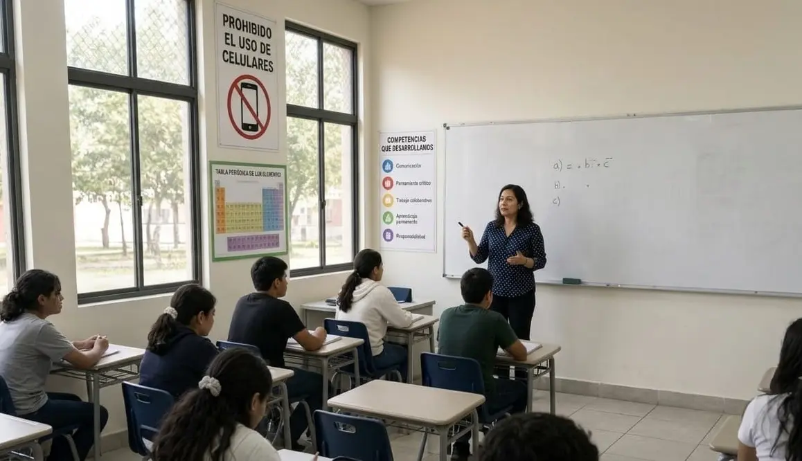 Ni a alumnos ni a maestros: prohibirán celular en escuelas de Veracruz