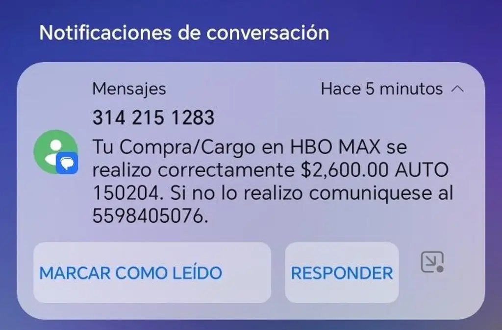 ‘Tu compra se realizó correctamente’: la estafa que circula en Veracruz