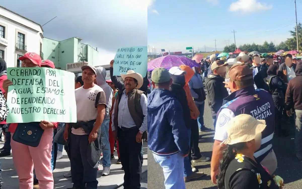 Pobladores realizan bloqueos en Xalapa y Perote; acusan sequía y pozos clandestinos