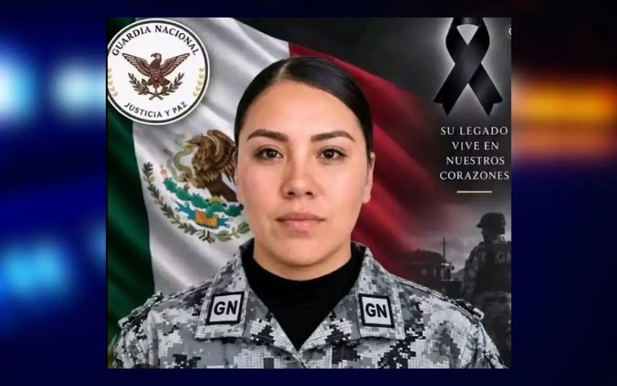 Llega a Cazones el cuerpo de María Luisa, sargento de la GN que murió atropellada en Chihuahua