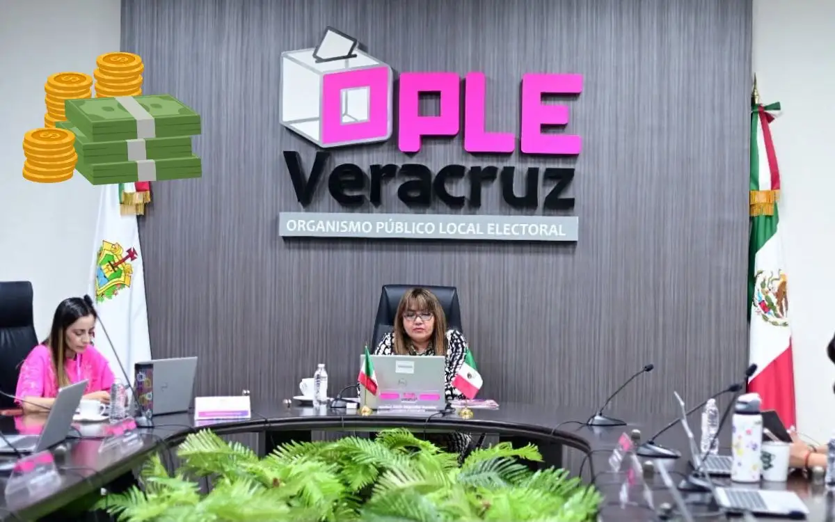 OPLE Veracruz propone presupuesto de casi mil 400 mdp para 2027; así plantea repartir el dinero
