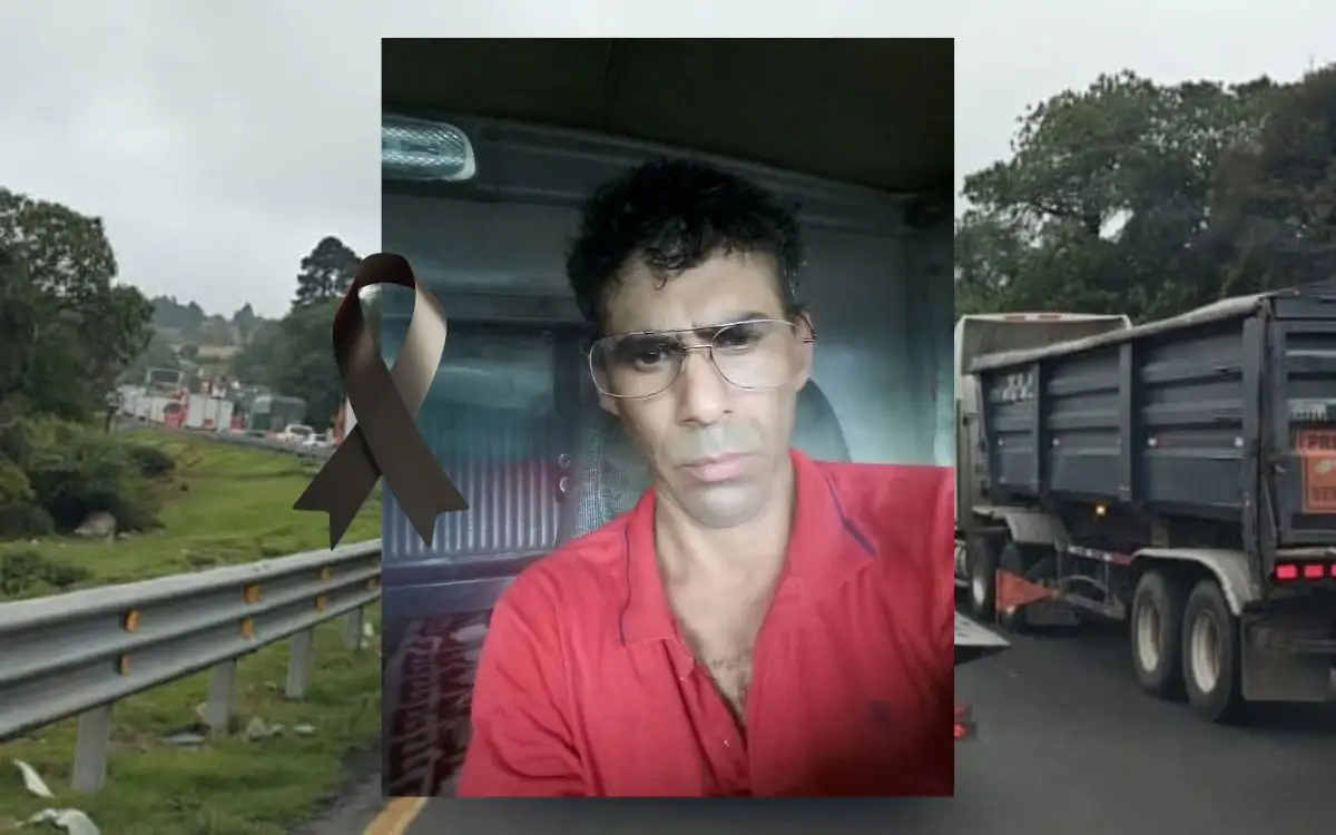 Identifican a Claudio, trailero de Veracruz puerto que murió en autopista Puebla-Orizaba