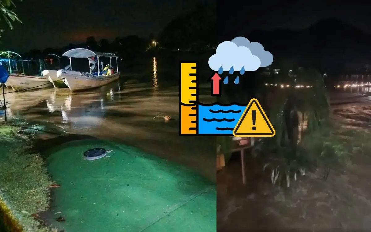 Así van los niveles de los ríos Pescados y La Antigua tras fuertes lluvias en Veracruz
