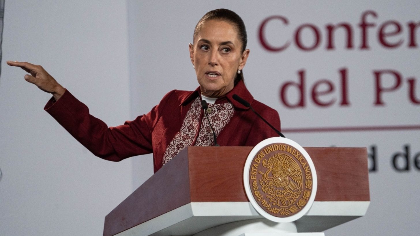 El pueblo de México siempre sale a la defensa de su soberanía, dice Sheinbaum ante el discurso expansionista de Trump