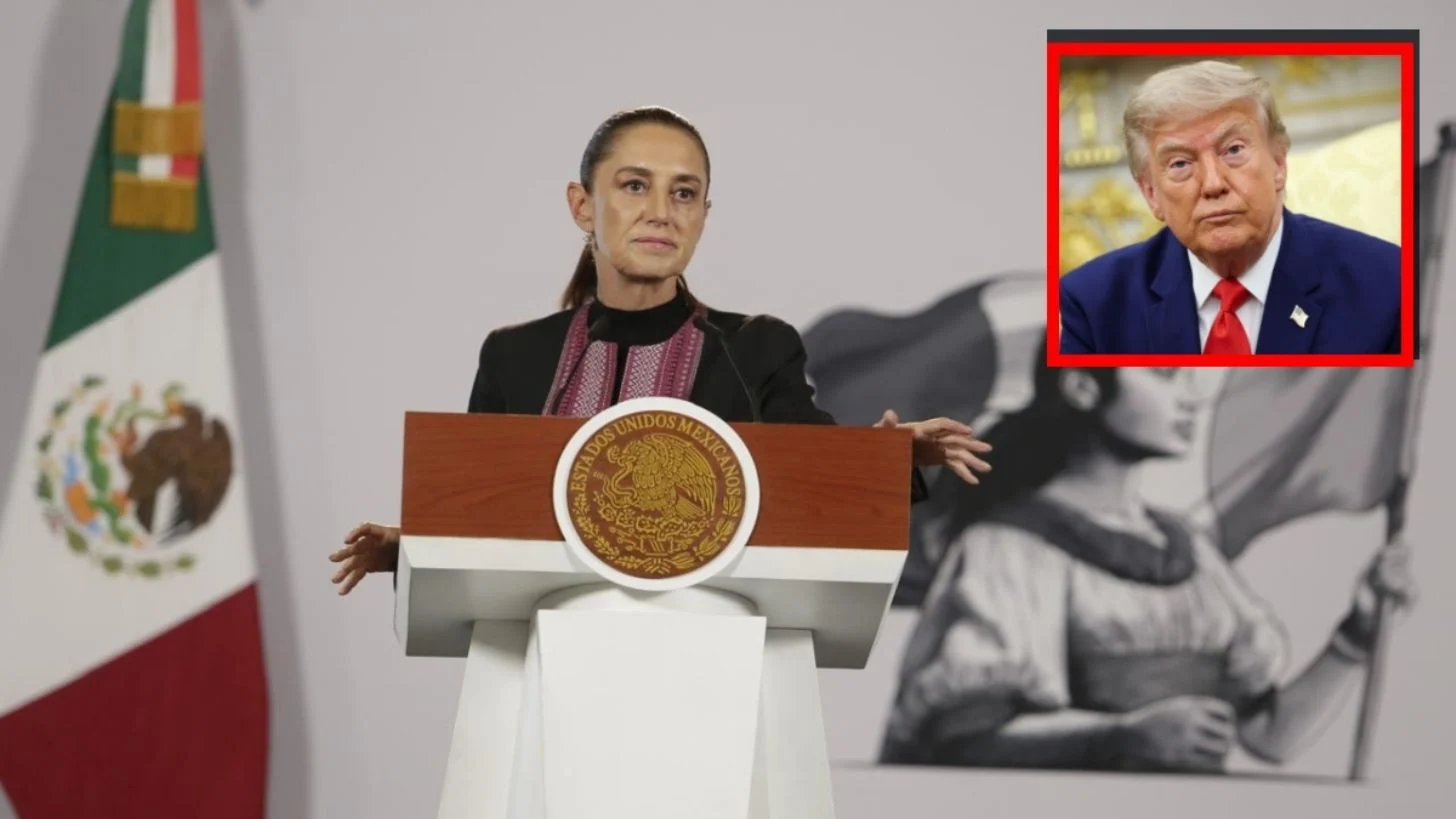 “No necesitamos que nos juzguen desde afuera”, responde Sheinbaum a Trump; asegura que el pueblo no aceptará una intervención extranjera