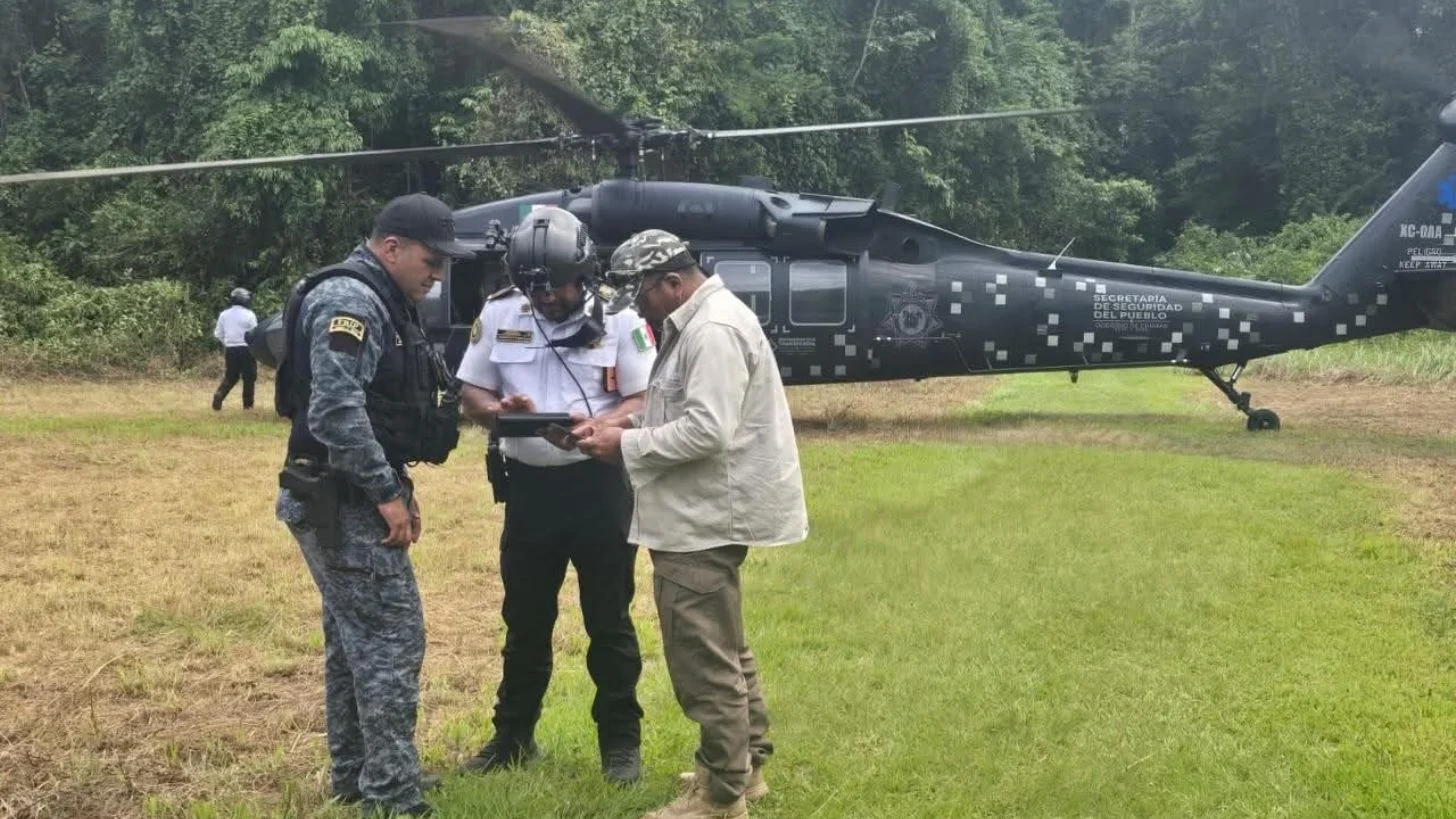 Rescatan a seis personas que se encontraban extraviadas en la Selva Lacandona en Chiapas