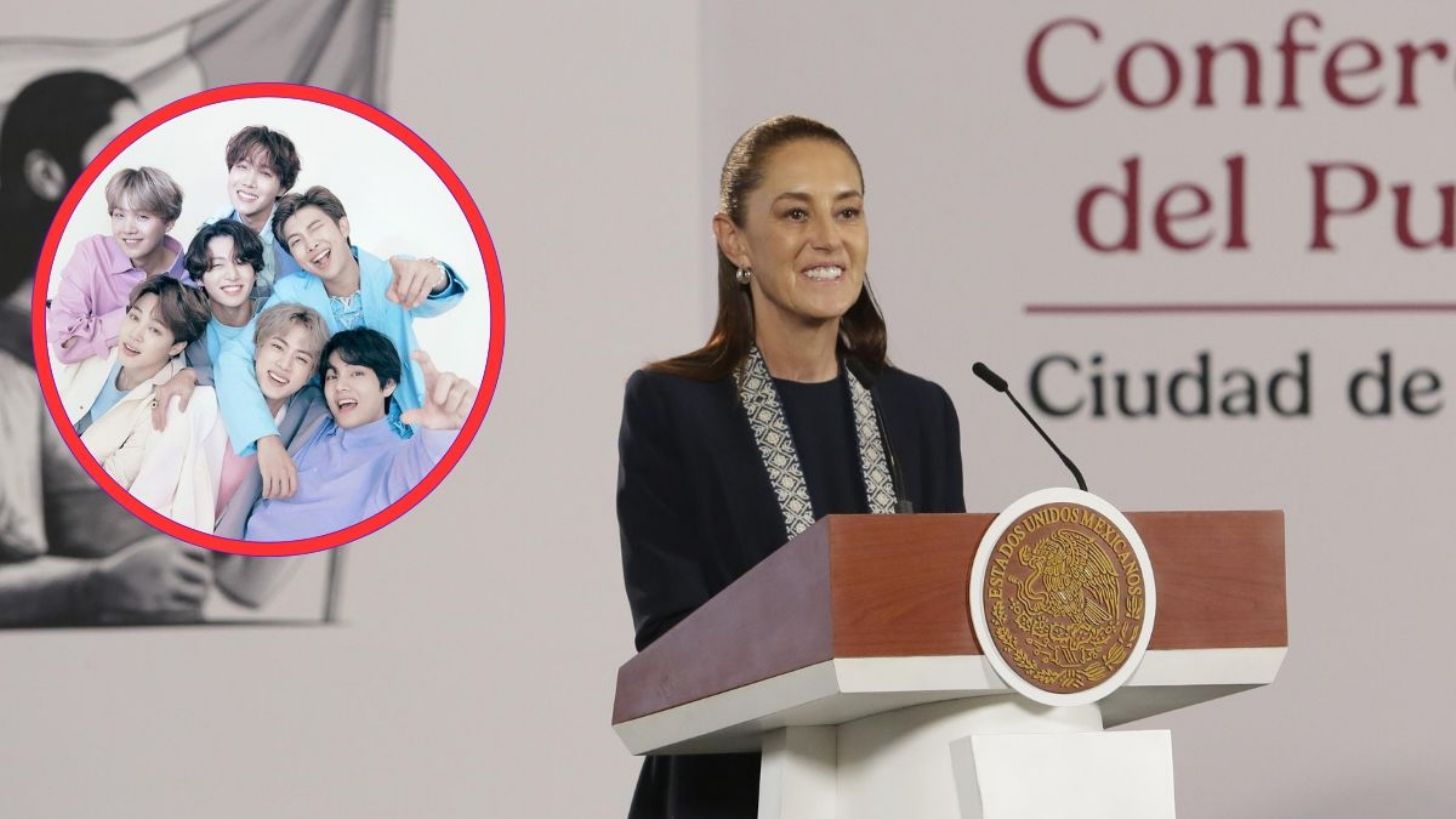 ¿Vendrá BTS de nuevo a México? Confirma Sheinbaum visita del Presidente de Corea esta semana