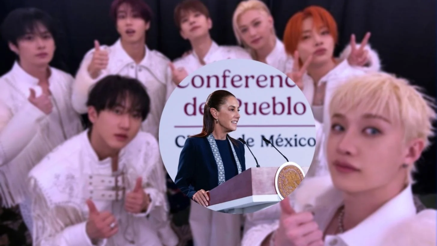 ¿Stray Kids tendrá concierto gratis en el Zócalo? Sheinbaum aclara rumores en la Mañanera