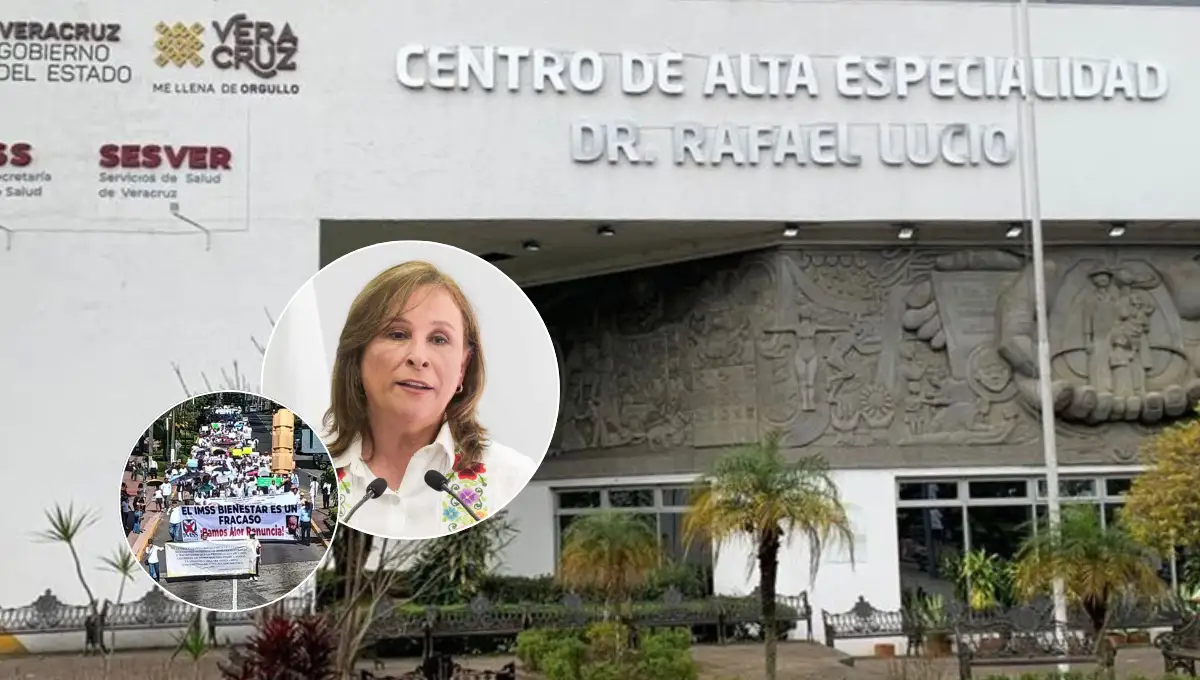 “Que hagan sus shows mediáticos”: Nahle responde a las protestas por medicamentos en Veracruz