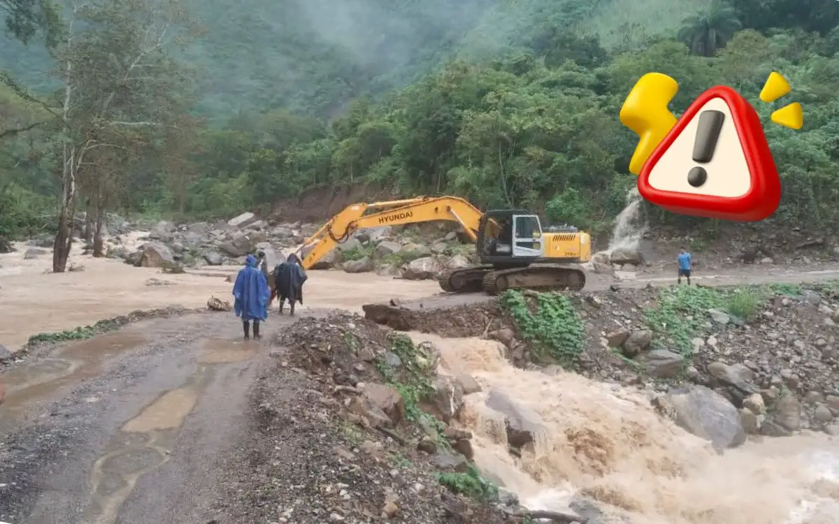 Suman 25 municipios de Veracruz afectados por el Frente Frío 1