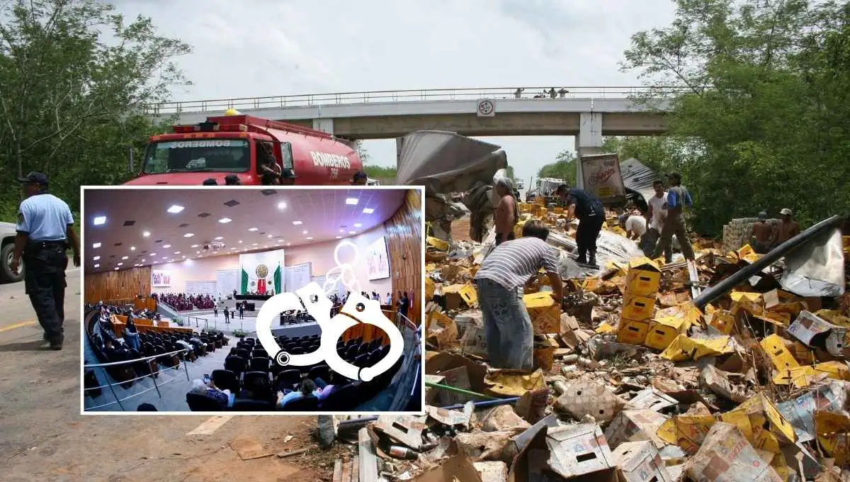 Congreso propone hasta 5 años de cárcel a quien rapiñe mercancía tras accidentes en Veracruz