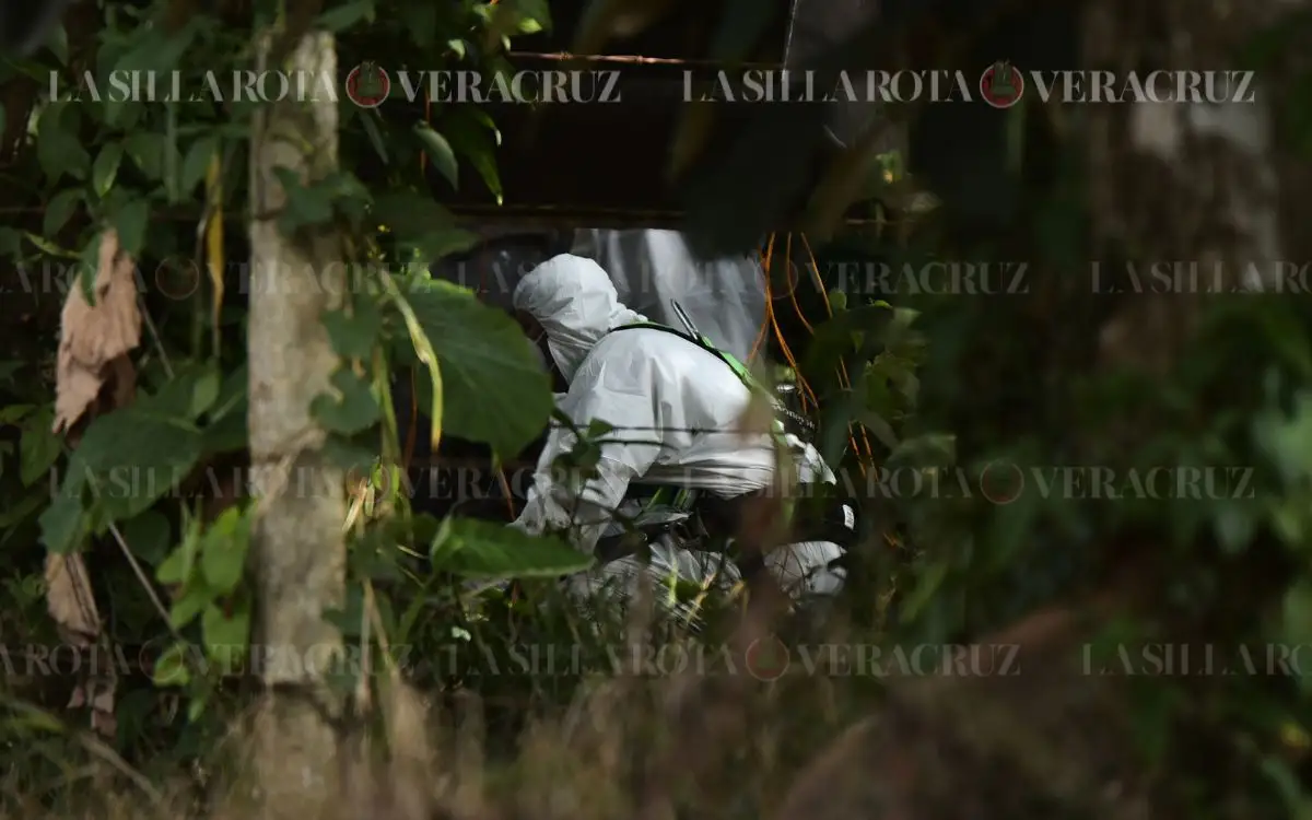 Hallan cuerpo de Norma dentro de registro en Oluta; hija y yerno lo habrían ocultado