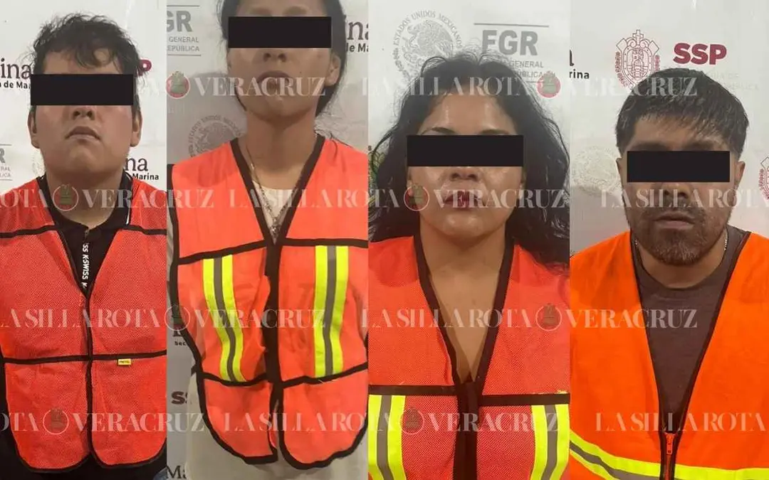 Balac3ra en Orizaba: ellos son los 4 presuntos delincuentes detenidos tras cateo