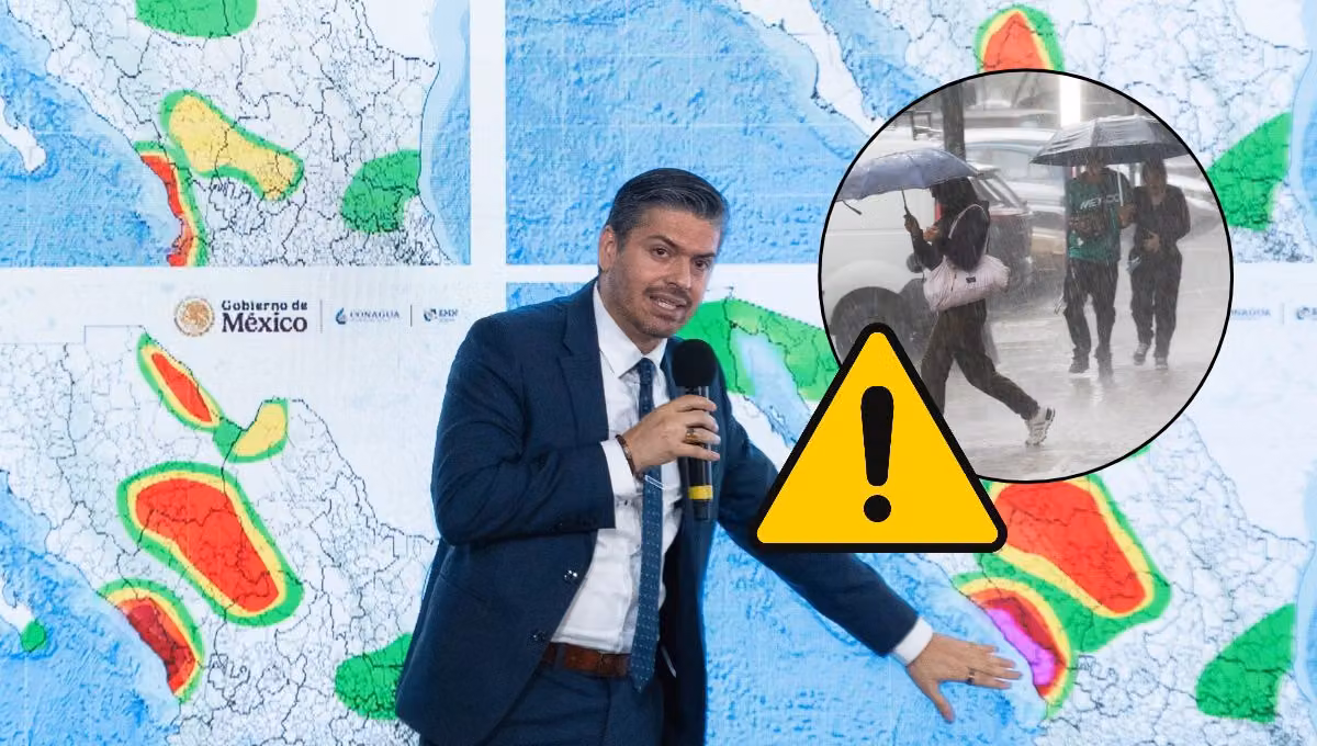Frente frío 2: Alerta SMN por lluvias fuertes y rachas de viento de 120 km/h en costas de Veracruz