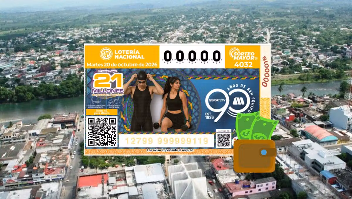 Cae premio mayor de 7 millones de pesos en este municipio de Veracruz