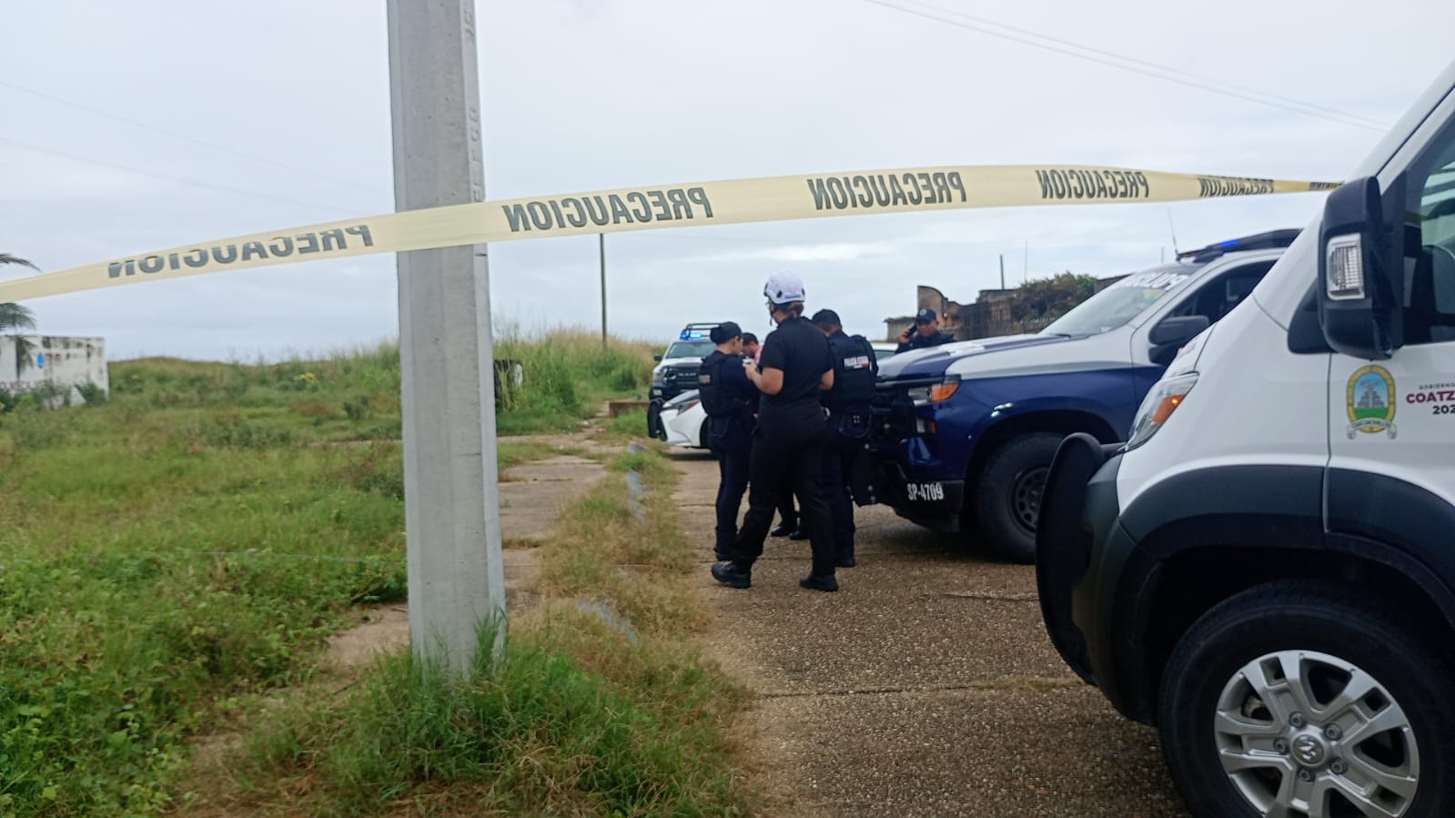 Hallan mu3rto a trabajador de CMAS en cárcamo de aguas residuales, en Coatzacoalcos